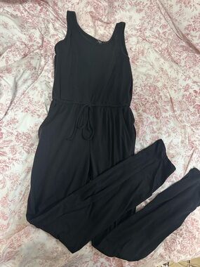Black one piece jumpsuit